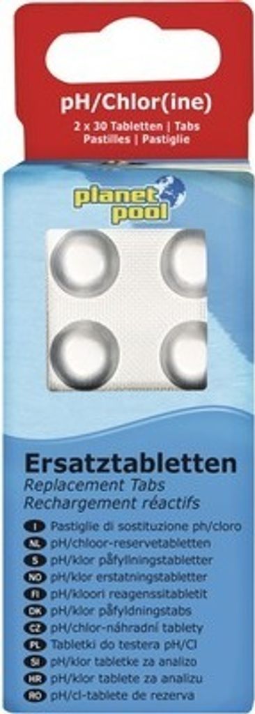 Ersatztabletten Planet Pool pH /Chlor 60 Stück Produktbild 