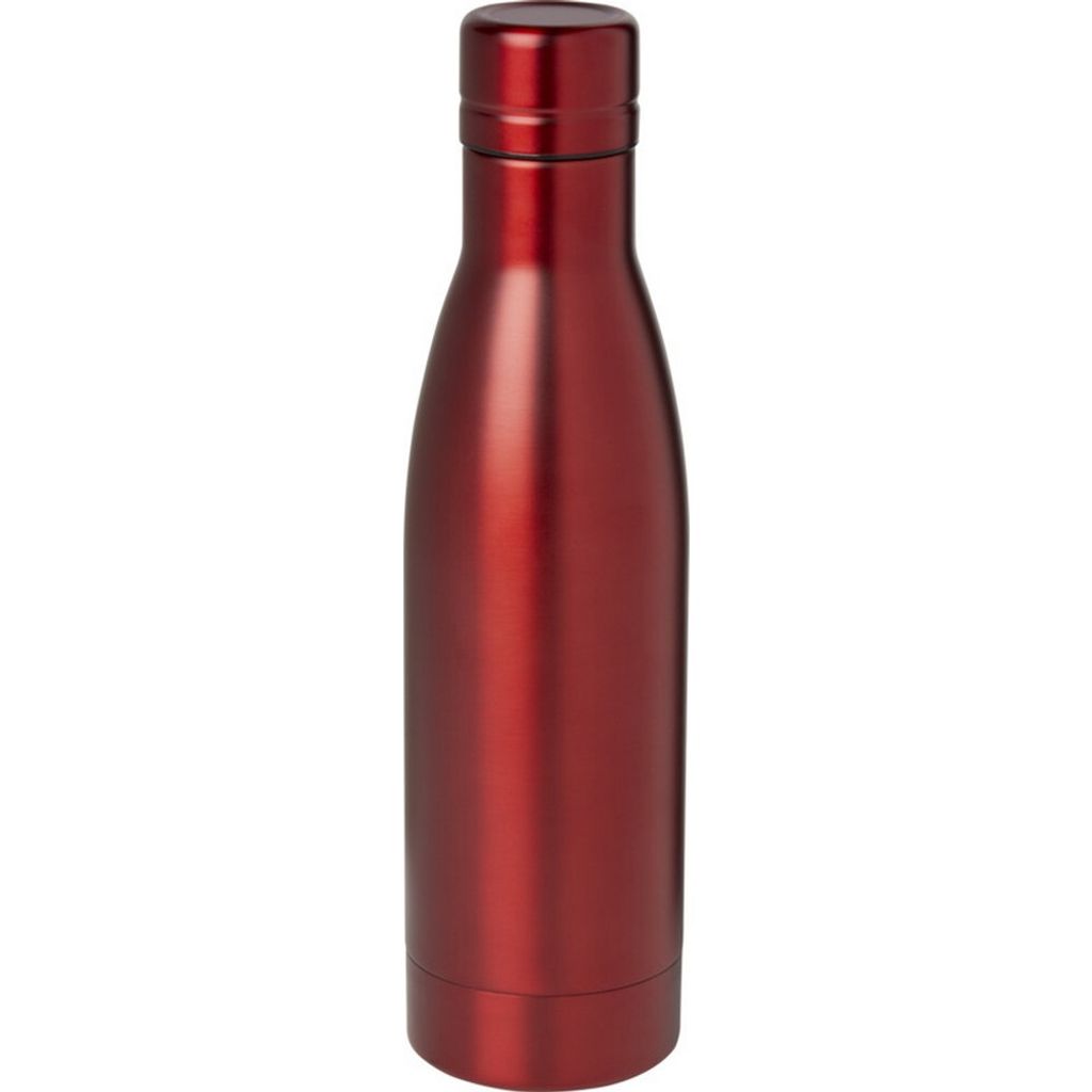 Wasserflasche "Vasa", Unifarben, Edelstahl, 500ml PF4141 (Einheitsgröße) (Rot)