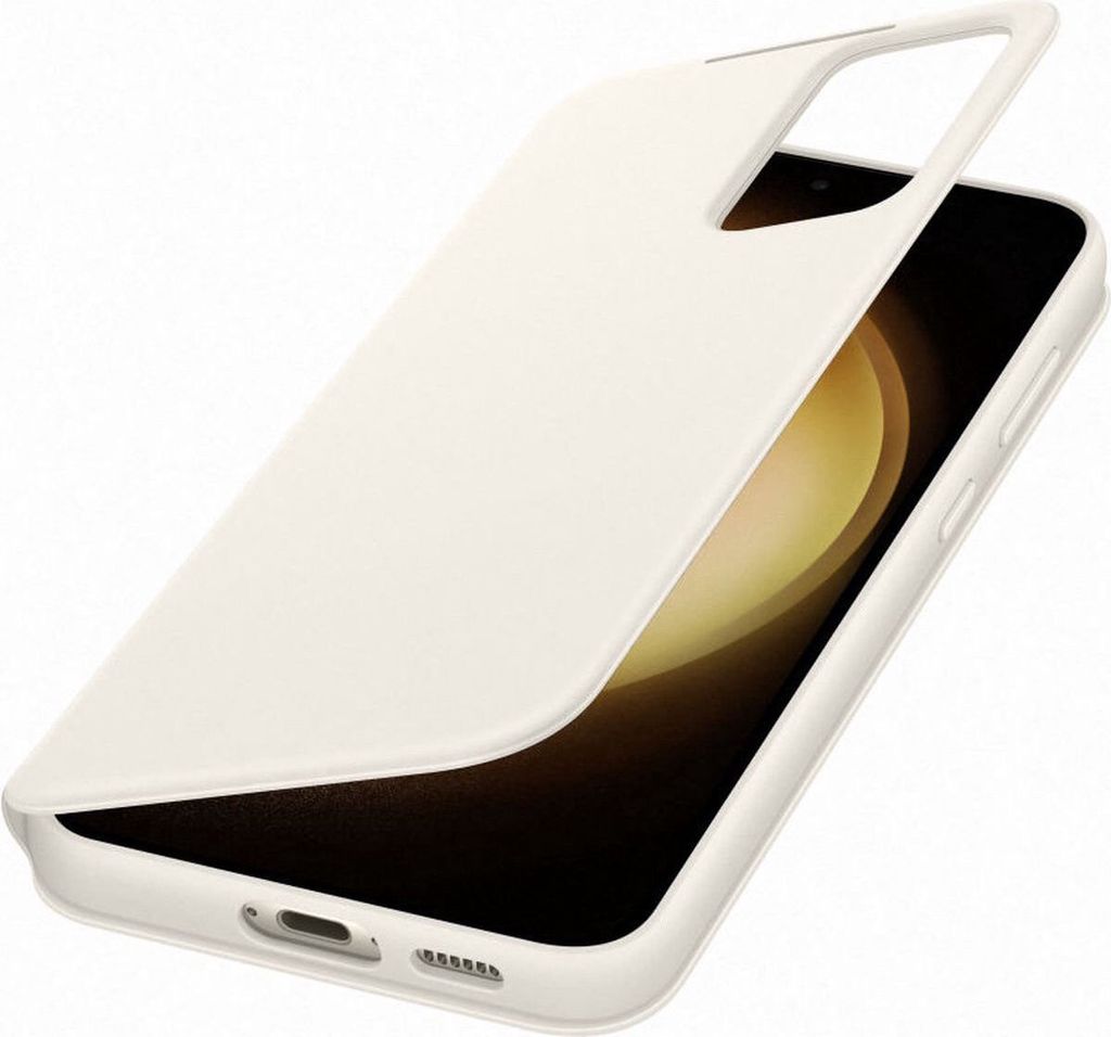 Samsung Smart View Peňaženkové puzdro Galaxy S23 Plus Cream Obrázok produktu 