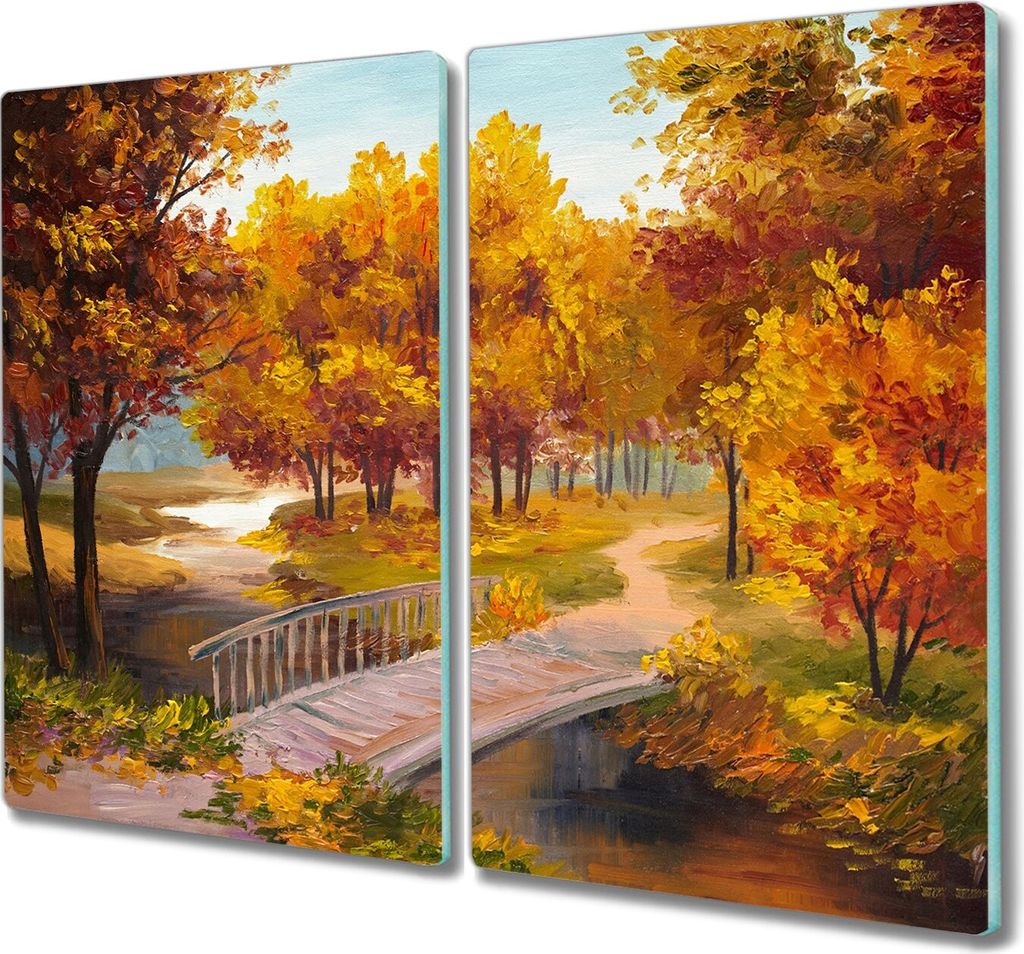 Coloray Herdabdeckplatte 2x30x52 cm Schneidebrett Produktbild 