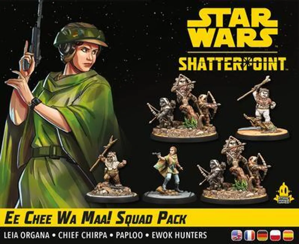Star Wars Shatterpoint Ee Chee Wa Maa Squad Pack Extension Jeu Figurines