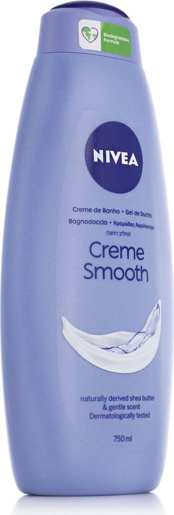 NIVEA Creme Smooth, Duschcreme, 750 ml, Adults, Adult, Unisex, Körper, normale Haut