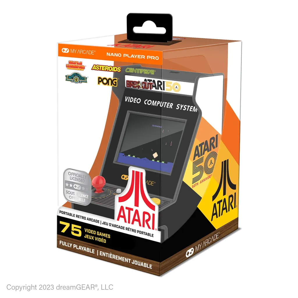 Console Atari Nano Player Pro My Arcade | 75 Giochi in 1 Offerta - 7