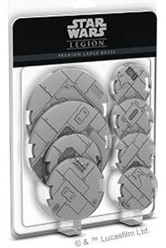 Grandes Bases Premium Star Wars Legion Haute Finition pour Modélisme