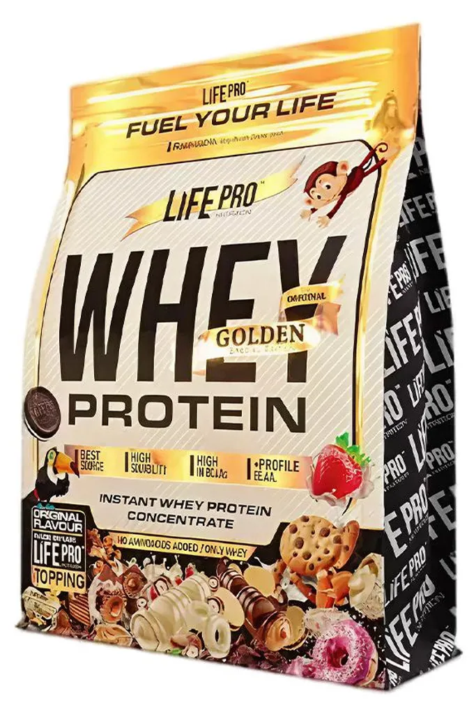 Whey Protein Gourmet Lifepro 2kg Haute Qualité Parfum Choco Cookie