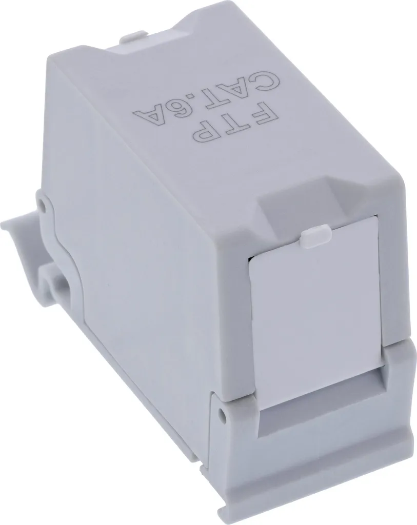 Prise Double RJ45 Cat.6A Haute Performance InLine Montage Rail DIN 35mm - 3