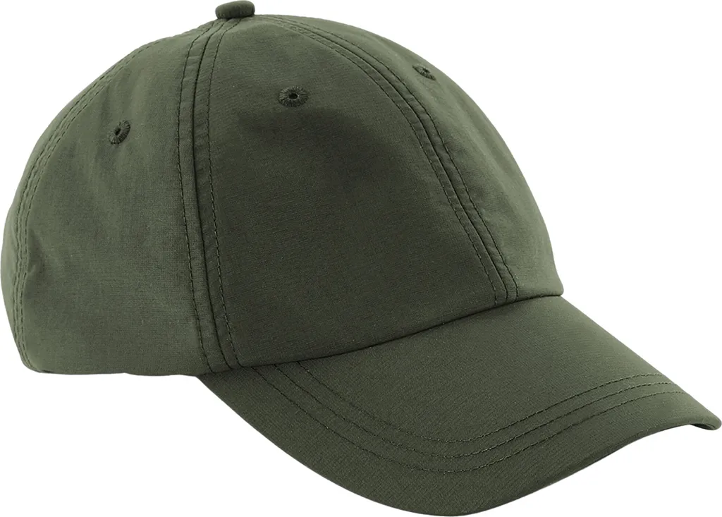Beechfield PC7163 Olive Tactical Outdoor Cap | Waterproof Tech
