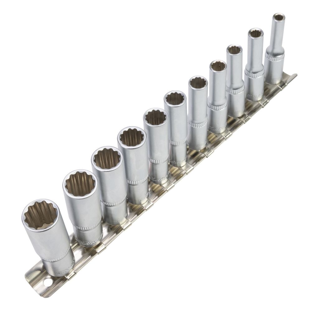 HASKYY Steckschlüssel Satz 4-13mm Zwölfkant Vielzahn Nuss Produktbild 2