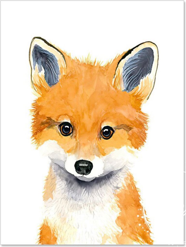 TPFLiving Kunstdruck LW-1301 (OHNE RAHMEN) Poster - Leinwand - Wandbild - Hochauflösender Giclée-Druck, langlebig und hochwertig - Giraffe, Löwe...