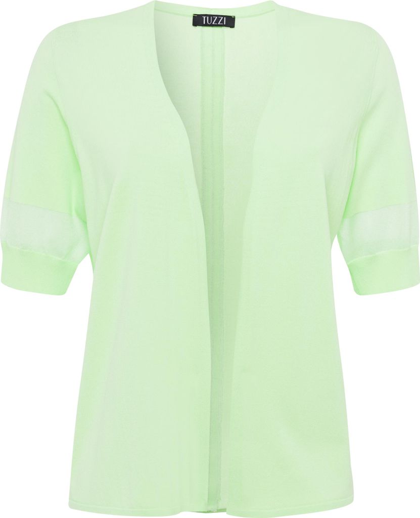 Cardigan POOLSIDE GLAMOUR mit Mesh-Einsatz