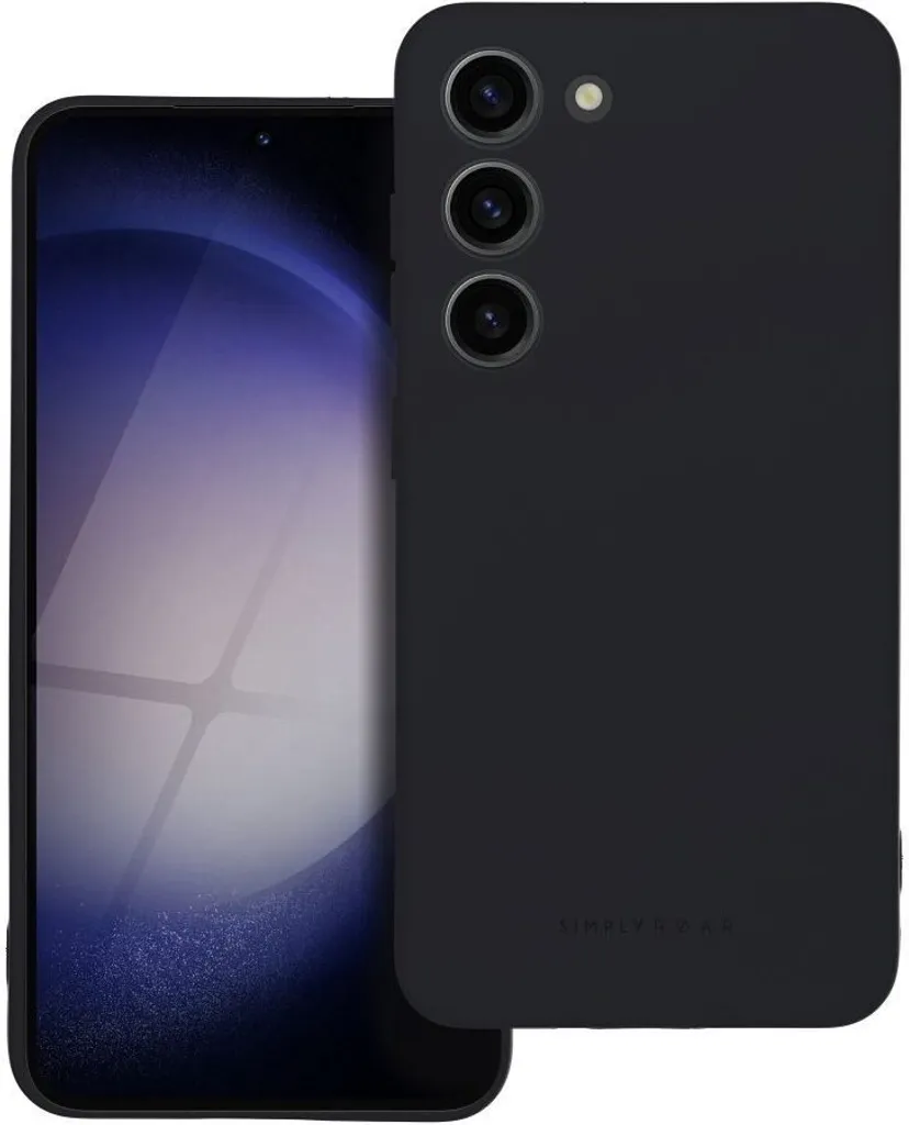 Cover Galaxy S23 Roar Space Nero Opaco | Design Sottile Professionale