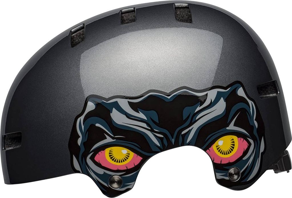 Bell SPAN Fahrradhelm nightwalker gloss gunmetal S Dunkelgrau