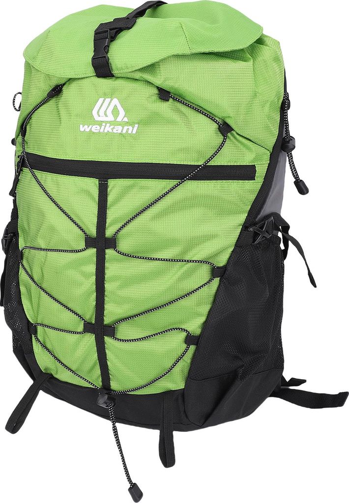 35L Wanderrucksack große Kapazität leicht regenfest Männer Frauen Reise-Rucksack für Outdoor-Abenteuer grün