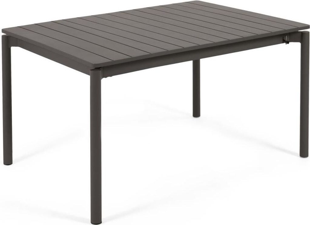 Outdoortisch Zaltana 140/200 x 90 x 75 cm Aluminium Esszimmer Esstisch