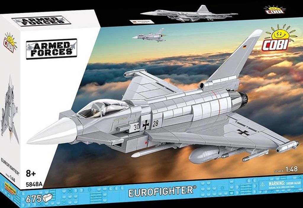 COBI Eurofighter, Bausteine, 8 Jahr(e), 644 Stück(e) Produktbild 