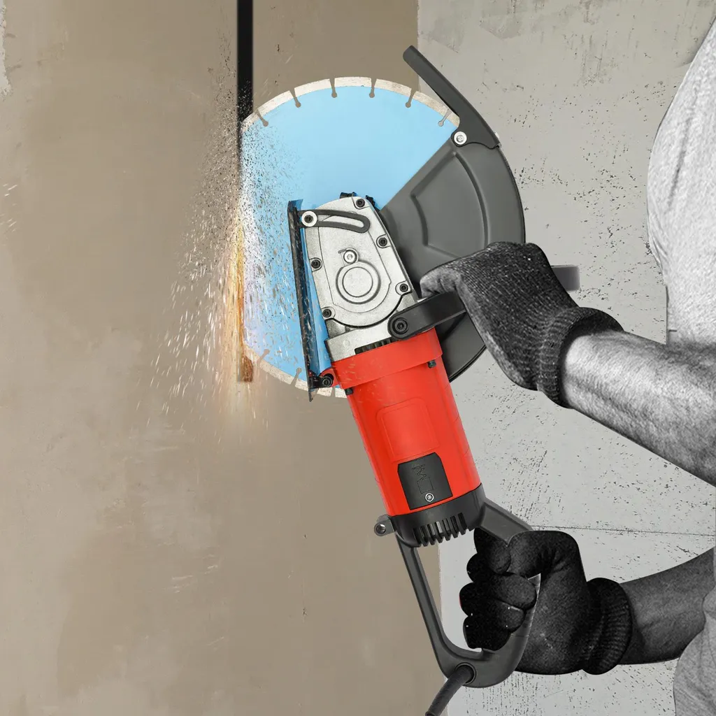 Rainureuse électrique pour pose de gaines techniques béton et brique EU - 3
