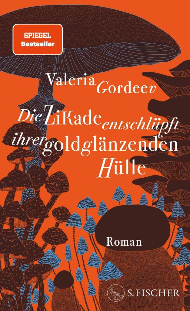 Die Zikade entschlüpft ihrer goldglänzenden Hülle Produktbild 