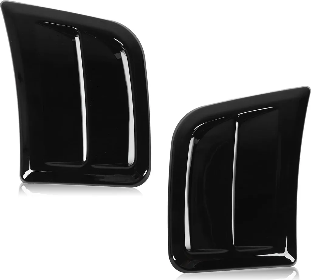 Aérateurs Latéraux de Pare-chocs Avant Noir Brillant pour Impreza WRX STI