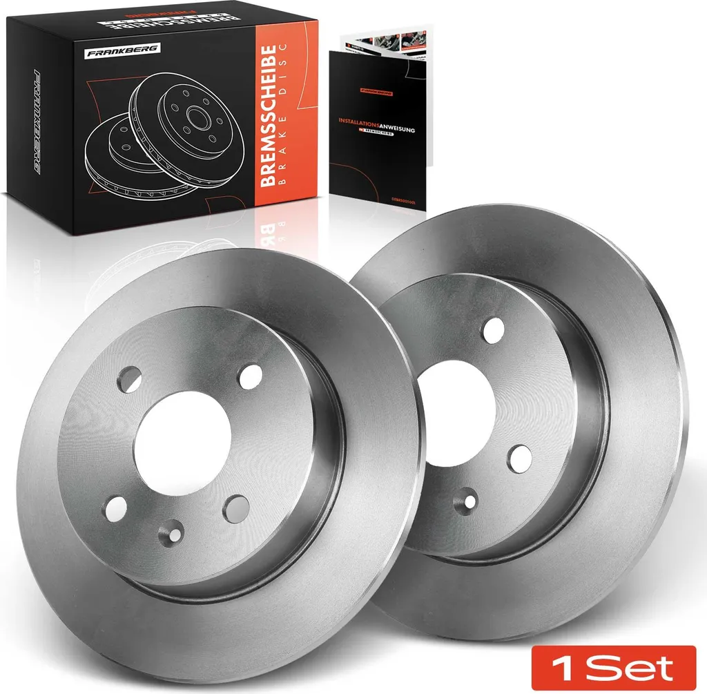Disques de Frein Arrière Haute Qualité pour Opel Astra G Cabrio