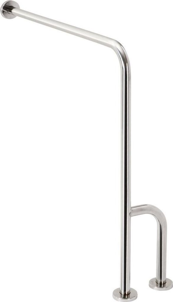 Sapho HANDICAP Stützgriff rechts 800x850mm, polierter Edelstahl
