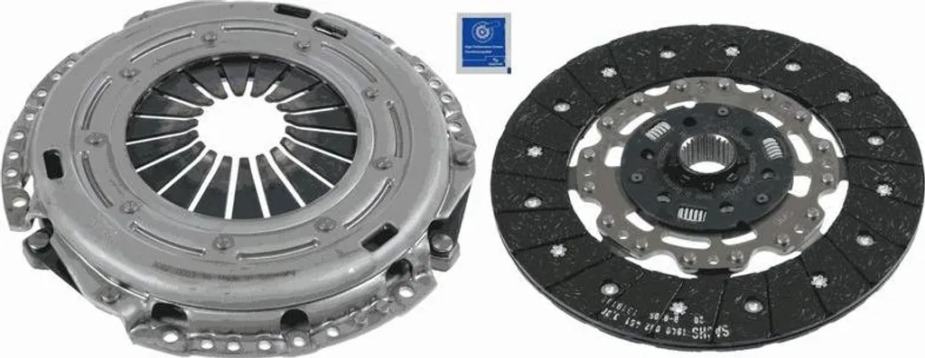 Kit d'embrayage complet SACHS compatible Tiguan et moteurs 2.0 TDI VAG