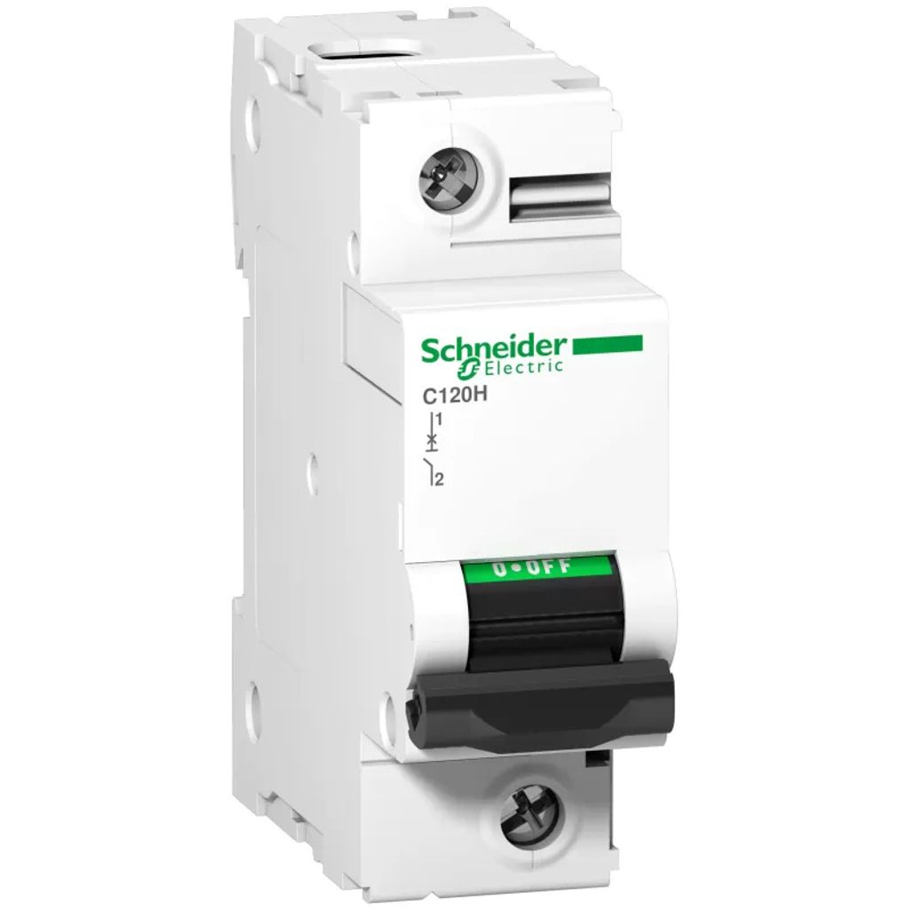 Interruttore magnetotermico Schneider Electric C120H, 1P, Immagine del prodotto 