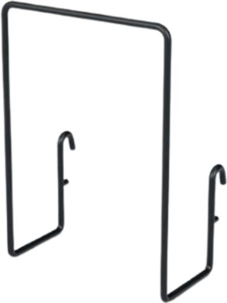 INF Lochplatten Zubehör Ablage - Organizer Briefablage für Küchen, Bad, Büro Schwarz