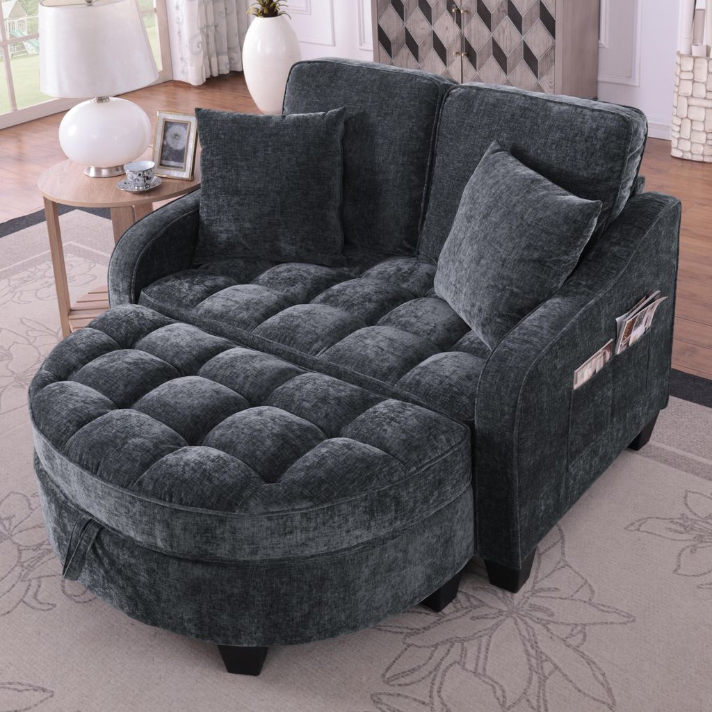 OKWISH Canapé Convertible - Canapé Lit 2 en 1 Avec Image du produit 