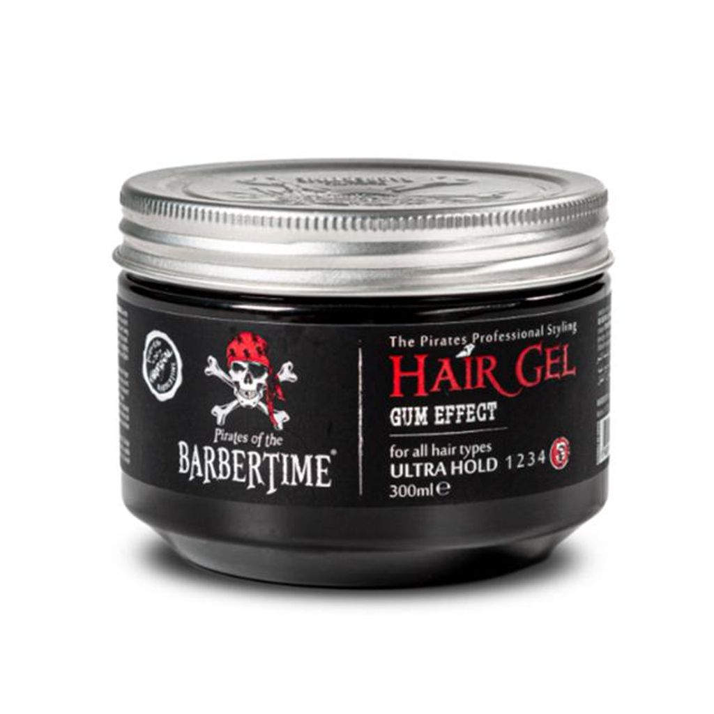 BARBERTIME Hair Gel Haargel Styling Gel 300ml Gum Effect