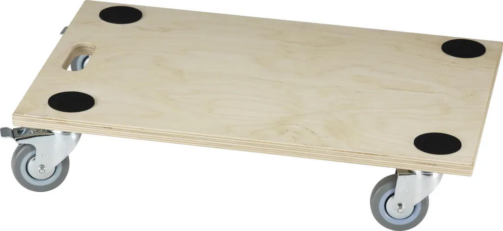 Plateau roulant de manutention Atlas-Economy pour charges de 300 kg