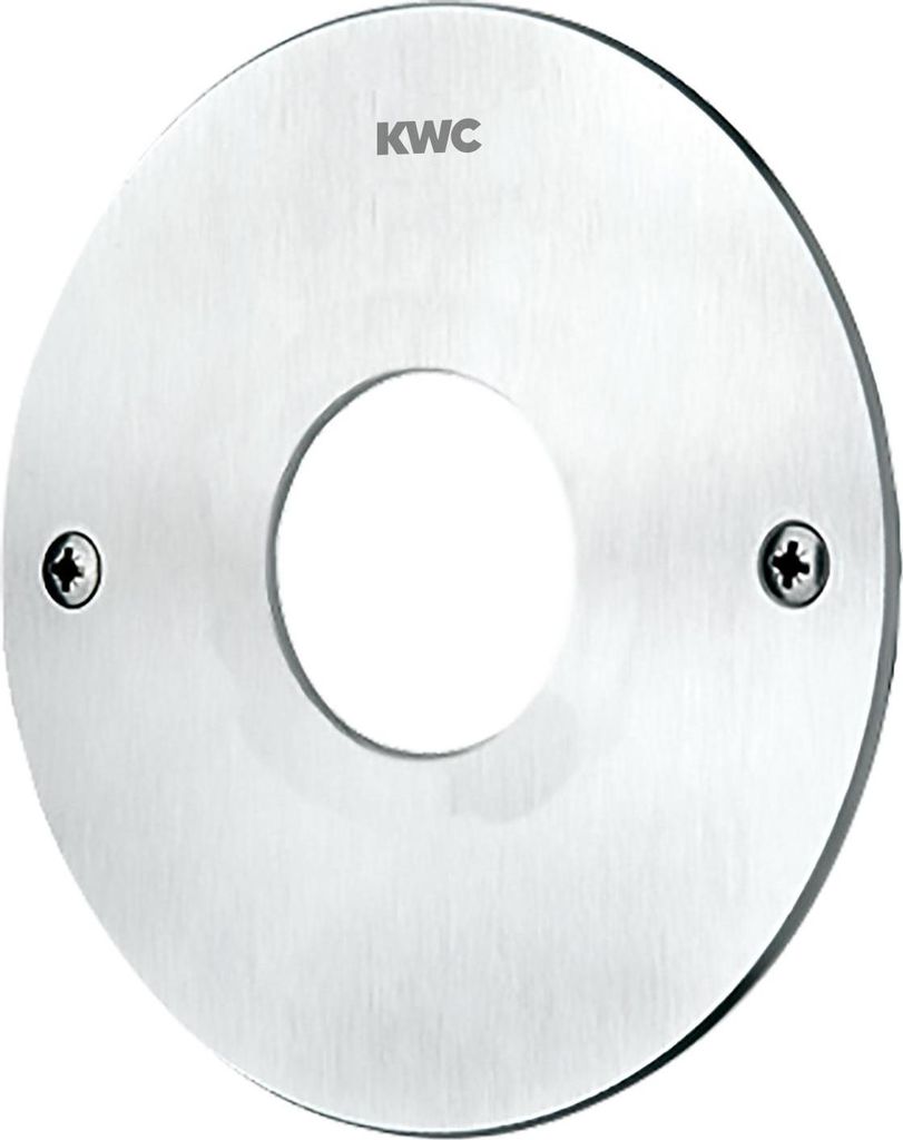 KWC AR Abdeckplatte, A3000open, Edst., rund, d: 136 mm, für Sensoraufnahme