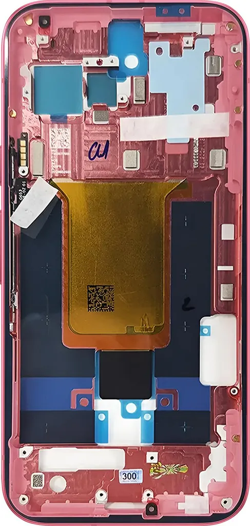 Solution boîtier central tordu Pixel 9a Rose - Pièce Service Pack