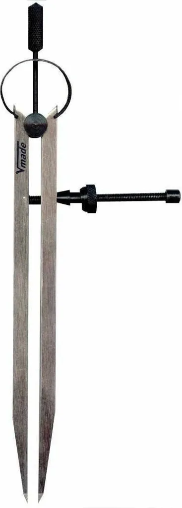 Compasso di Precisione VOGEL 175mm Acciaio DIN 6486 per Tracciatura