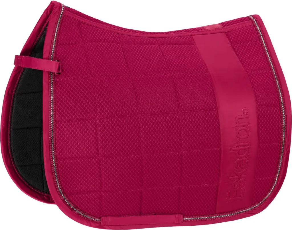Tapis de selle dressage poney Eskadron Big Square Mesh Berryfusion