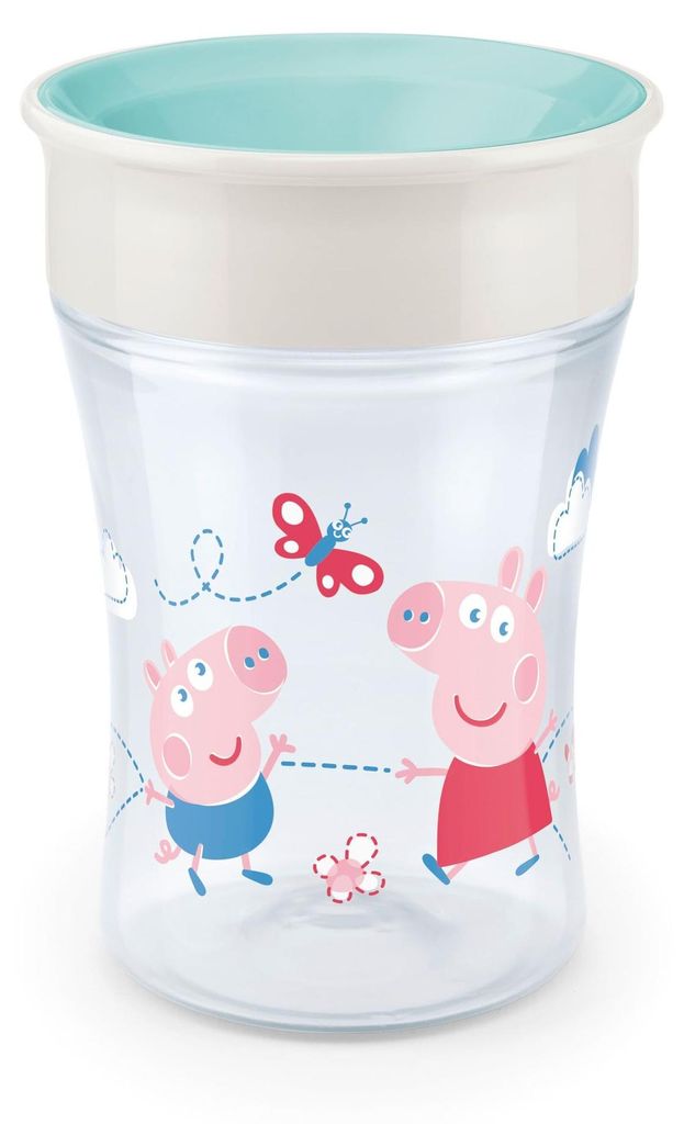 NUK Magic Cup 230ml, 360°-Trinkrand, abdichtende Produktbild 