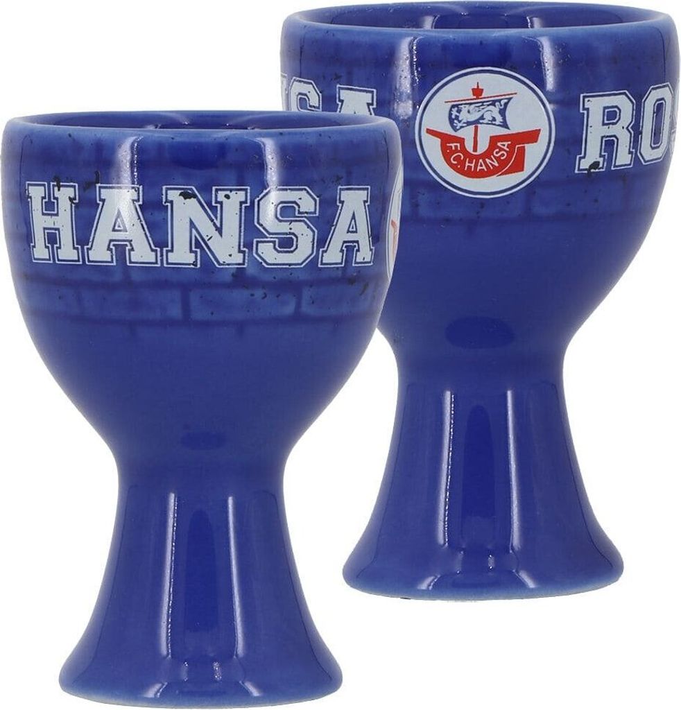 Hansa Rostock Eierbecher Mauer (2er-Set)