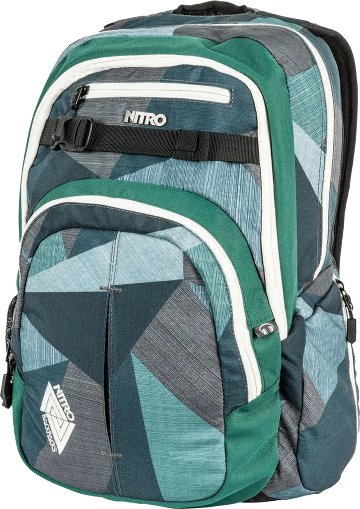 Nitro Chase 35L Checker: Zaino Urban con Scomparto Laptop 17 Pollici - 20