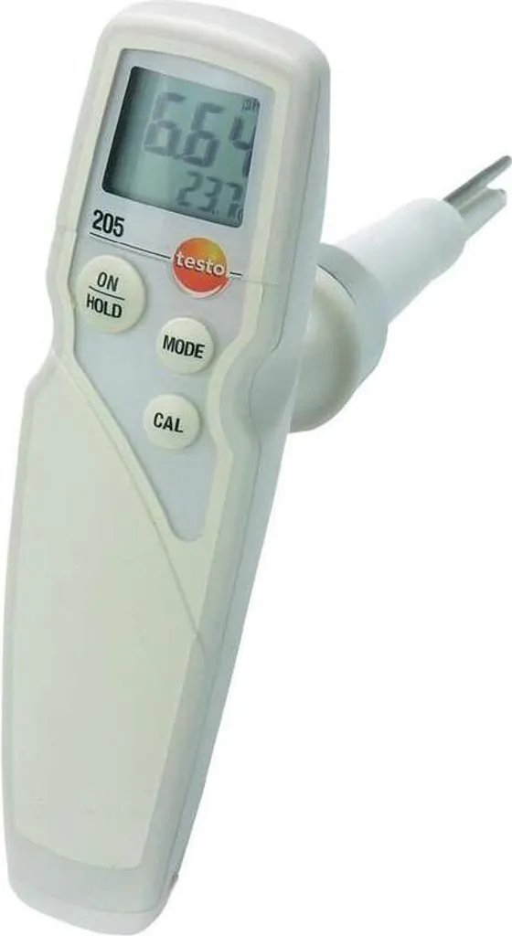 Testo 205 pH-mètre alimentaire 0563 2051 avec sonde de pénétration