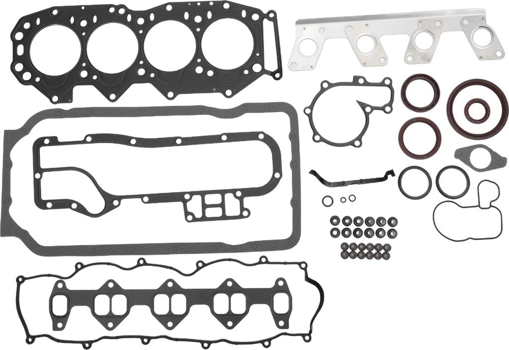 Zylinderkopfdichtungssatz für Mazda Motor WL(B2500)2.5T Effizienz Dichtung Nr. 8ASX10271A Motor Motor Ventildichtungssatz Schwarz 1 Satz