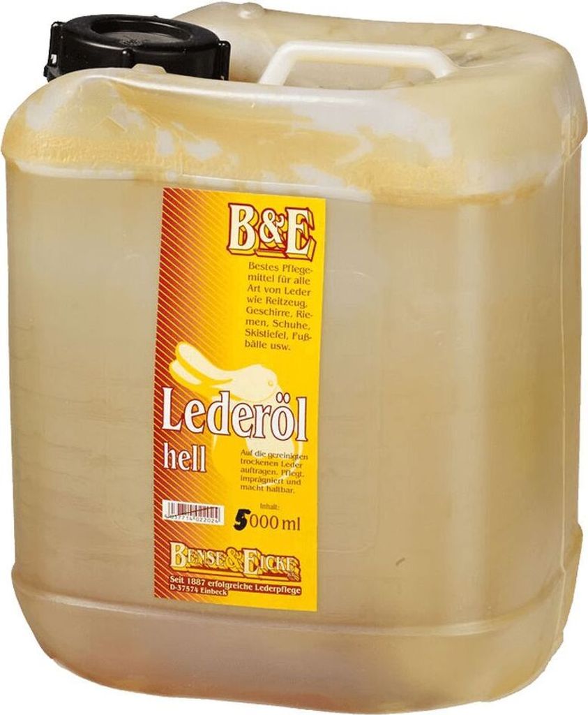 Olio per cuoio Ballöl light 5 litri Immagine del prodotto 