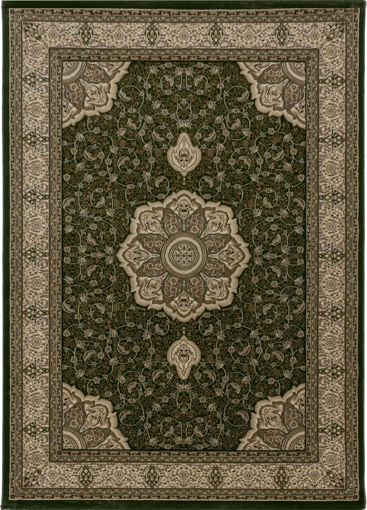 Teppium Orientteppich, Klassischer Teppich für Wohnzimmer mit Ornament-Muster, Pflegeleicht & Elegant, Grösse: 300x400 cm