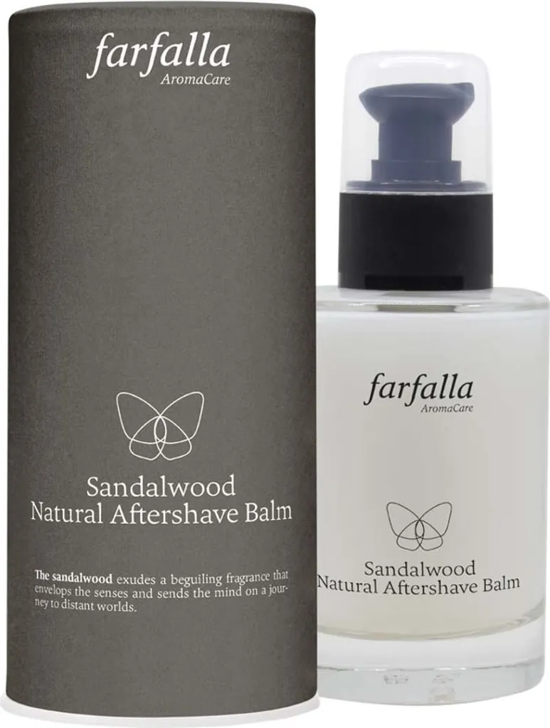 Après-Rasage Apaisant Farfalla Bois de Santal pour Peaux Sensibles 100ml