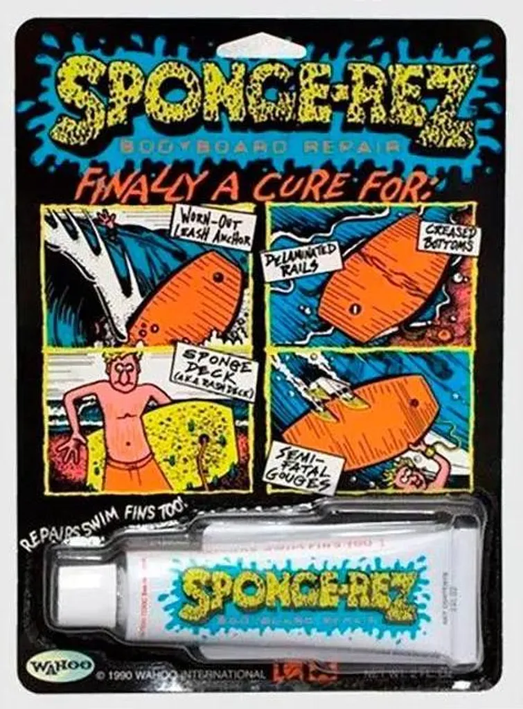 Solarez Sponge-rez 2oz Kit de Réparation Multicolore pour Bodyboard Pro