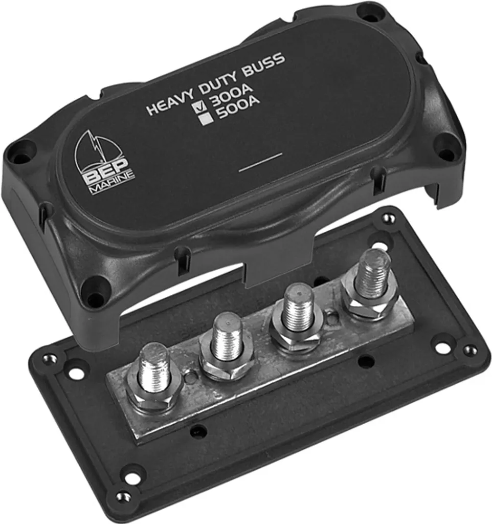 Terminal de batterie 300A 4x10 mm pour installation solaire et marine