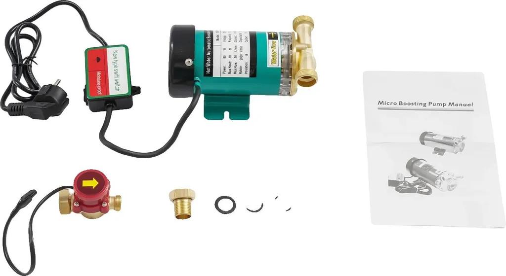 Pompe de surpression 220V : Solution pour faible pression d'eau 5,3 GPM