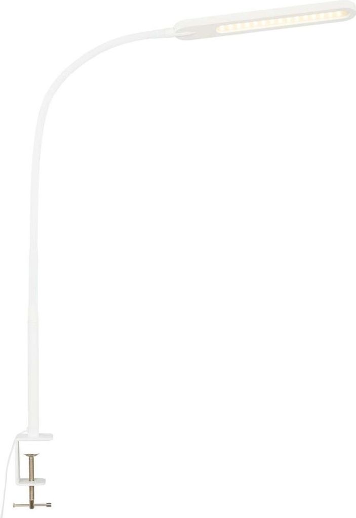 LED Klemmleuchte Klemmlampe Dimmbar CCT 8 W weiß Metall-Kunststoff Briloner