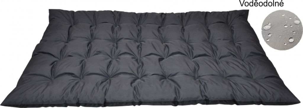 Matrace zahradní MAXI 180x115 cm - antracit voděodolná Obrázek produktu 