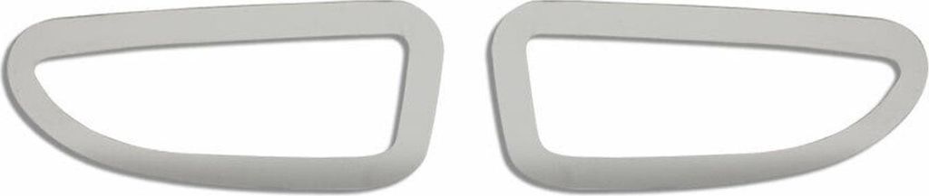 Blinkerrahmen Signalblende Seitenblinker für Opel Astra K 2015-2021 Edelstahl 2x