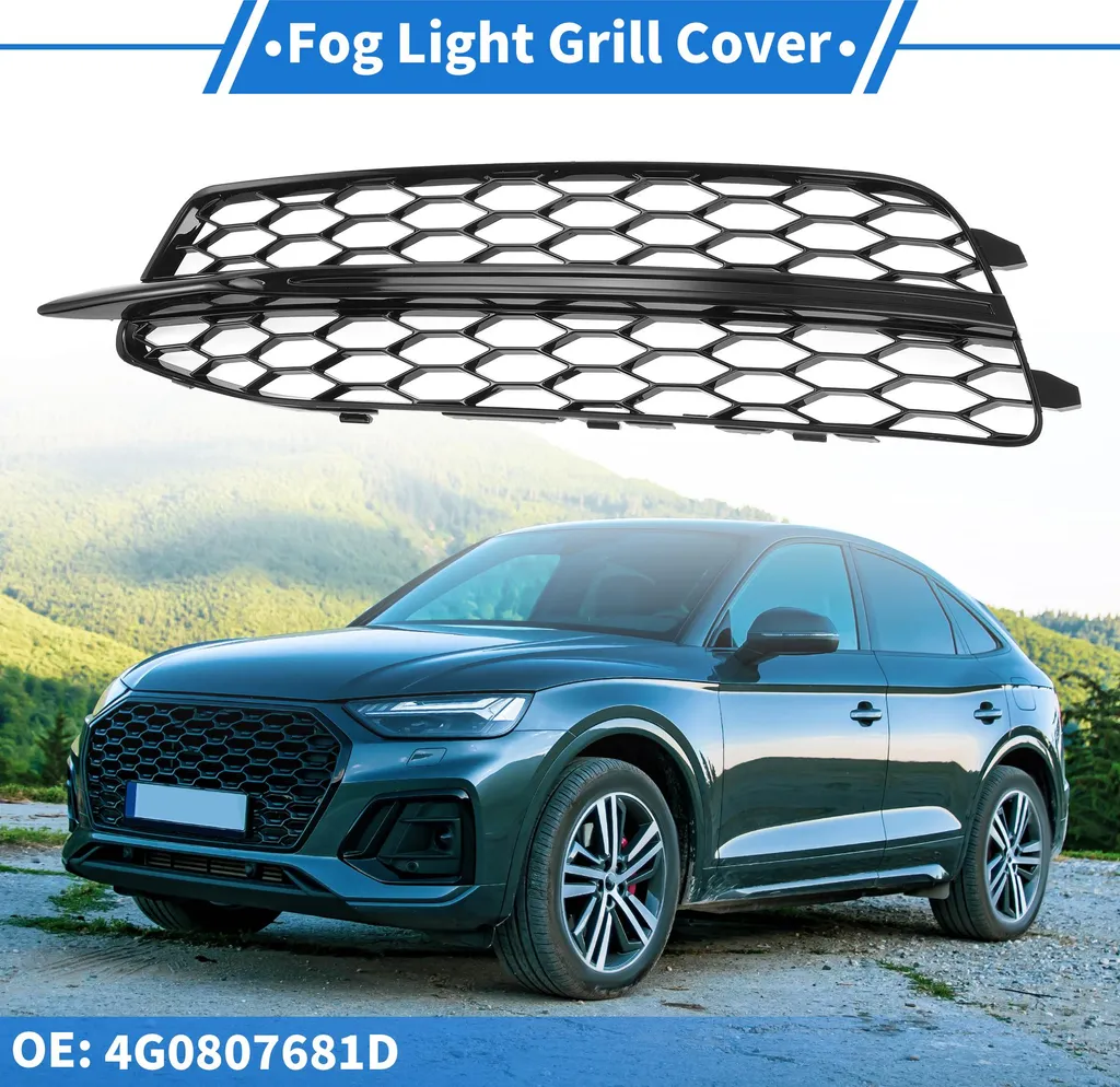 Grille antibrouillard Audi A6 C7 gauche pour remplacer cache manquant - 3