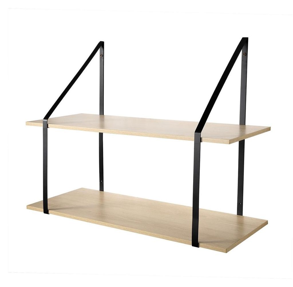 CALICOSY - Etagère murale grande profondeur à 2 niveaux - Image du produit 